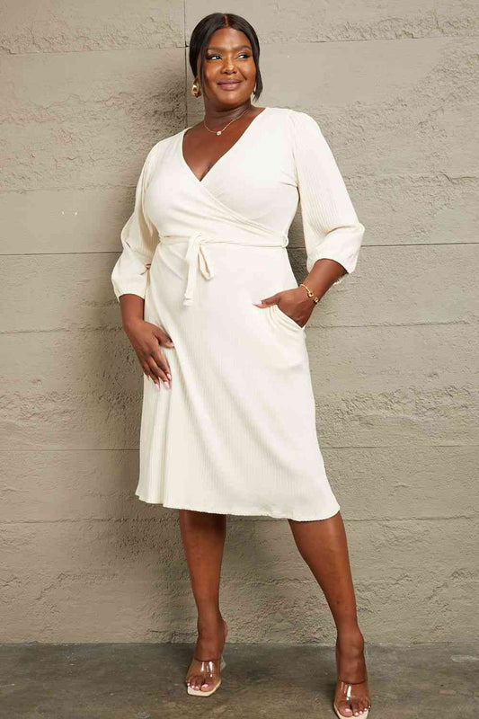 Blanche Wrap Dress